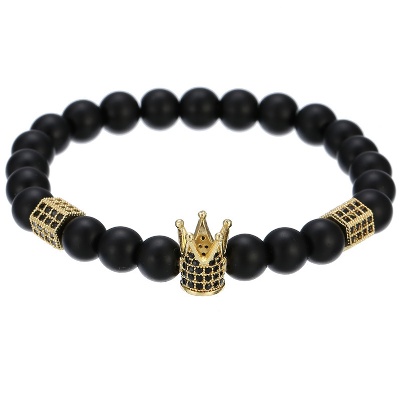 2022 New Fashion CZ Crown Charm Diamond Ball Beads Bracelet Natural Stone Agate Strands Bracelets
2022 New Fashion CZ Crown Charm Diamond Ball Beads Bracelet Natural Stone Agate Strands Bracelets