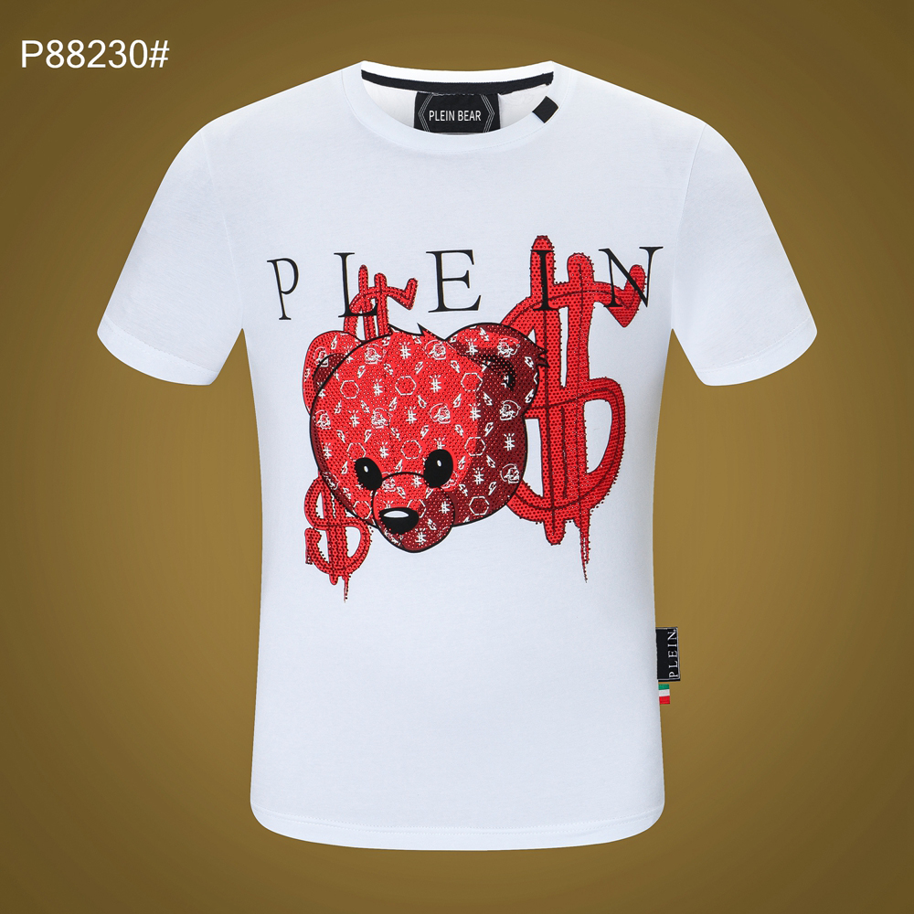 PLEIN BEAR T SHIRT Mens Designer Tshirts Brand Clothing Rhinestone Skull Men T-shirts Classical High Quality Hip Hop Streetwear Tshirt Casual Top Tees PB 11259, White
PLEIN BEAR T SHIRT Mens Designer Tshirts Brand Clothing Rhinestone Skull Men T-shirts Classical High Quality Hip Hop Streetwear Tshirt Casual Top Tees PB 11259, White
