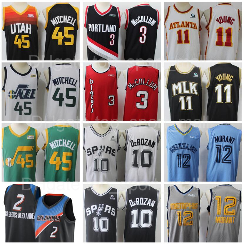 Basketball Donovan Mitchell Jerseys Shai Gilgeous-Alexander CJ McCollum DeMar DeRozan Ja Morant Trae Young Wear Man City Earned Edition Outdoor Apparel Stitched, Photo d
Basketball Donovan Mitchell Jerseys Shai Gilgeous-Alexander CJ McCollum DeMar DeRozan Ja Morant Trae Young Wear Man City Earned Edition Outdoor Apparel Stitched, Photo d