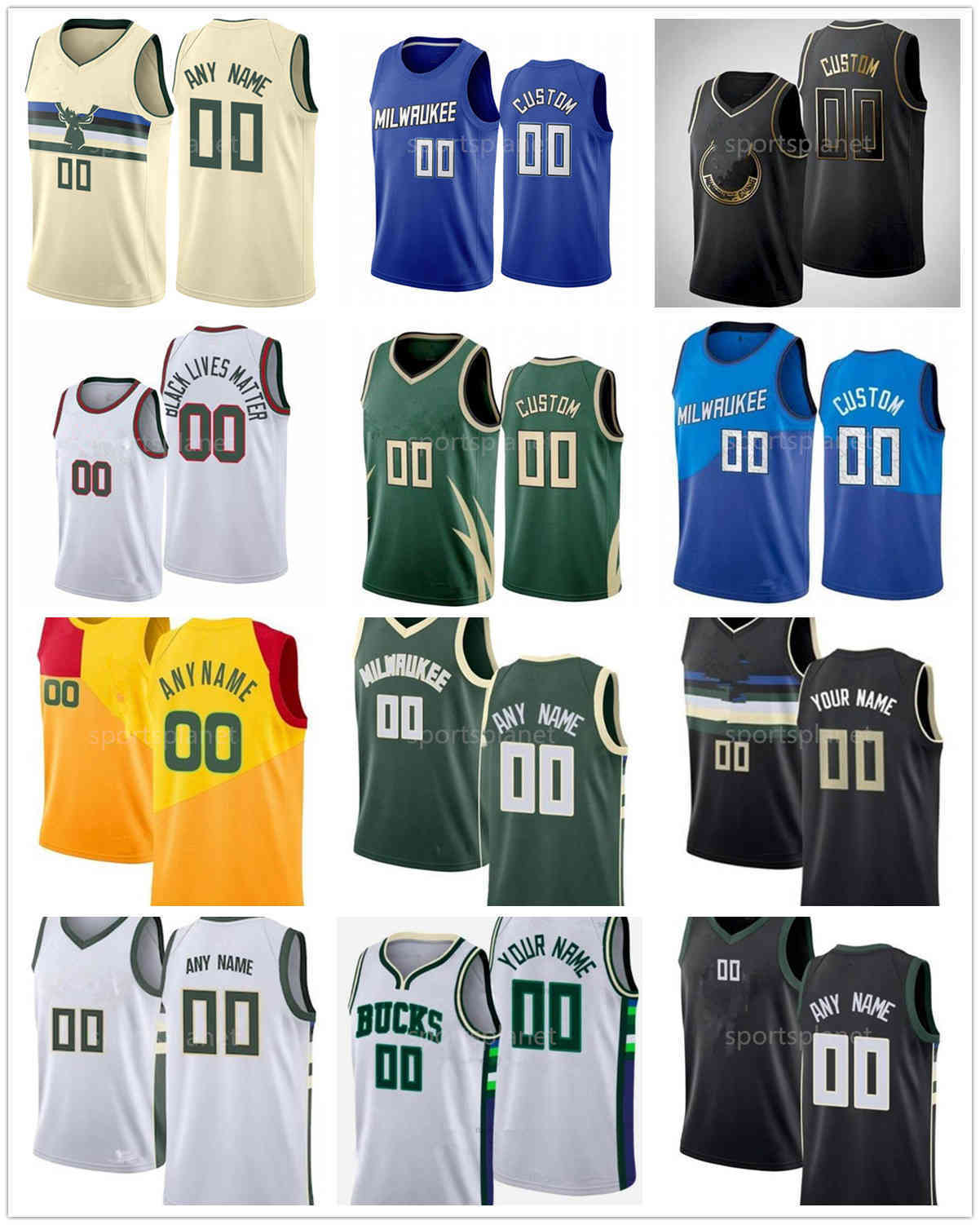 City 75th Custom Printed Giannis 34 Antetokounmpo Khris 22 Middleton Jrue 21 Holiday 24 Connaughton Grayson Allen Men Woman Kids Jersey, As picture
City 75th Custom Printed Giannis 34 Antetokounmpo Khris 22 Middleton Jrue 21 Holiday 24 Connaughton Grayson Allen Men Woman Kids Jersey, As picture
