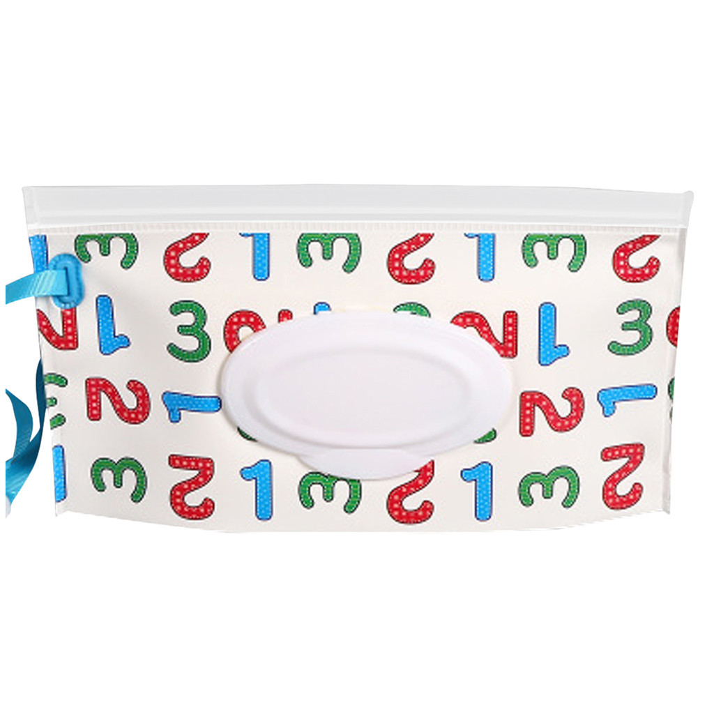 Handsome of the printed animated drawings home tissue box clean eco-friendly wet wipe box clamshell belt snap container in case 1pc