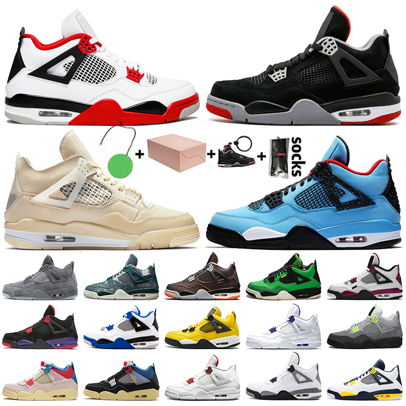Top Quality With Box Travis Jumpman 4 Fire Red 4s Shoes Bred Sail Guava Ice Starfish Trainers Sneakers Big Size 13, #12 orange metallic 36-47
Top Quality With Box Travis Jumpman 4 Fire Red 4s Shoes Bred Sail Guava Ice Starfish Trainers Sneakers Big Size 13, #12 orange metallic 36-47