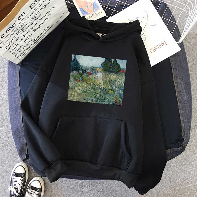 Van Gogh Print Winter Vintage Large Size Fashion Casual Loose Long Sleeve Women Harajuku ins Fun Punk Ulzzang Hooded Sweatshirt 211019, Hui01
Van Gogh Print Winter Vintage Large Size Fashion Casual Loose Long Sleeve Women Harajuku ins Fun Punk Ulzzang Hooded Sweatshirt 211019, Hui01