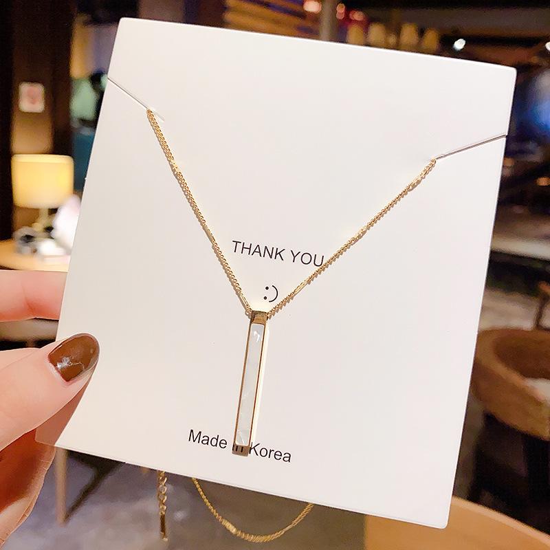 Chokers Natural Shell Bar Choker Necklaces For Women Girls 18K Gold Plated Pendant Necklace Smart Stainless Steel Jewelry Party Gift
Chokers Natural Shell Bar Choker Necklaces For Women Girls 18K Gold Plated Pendant Necklace Smart Stainless Steel Jewelry Party Gift