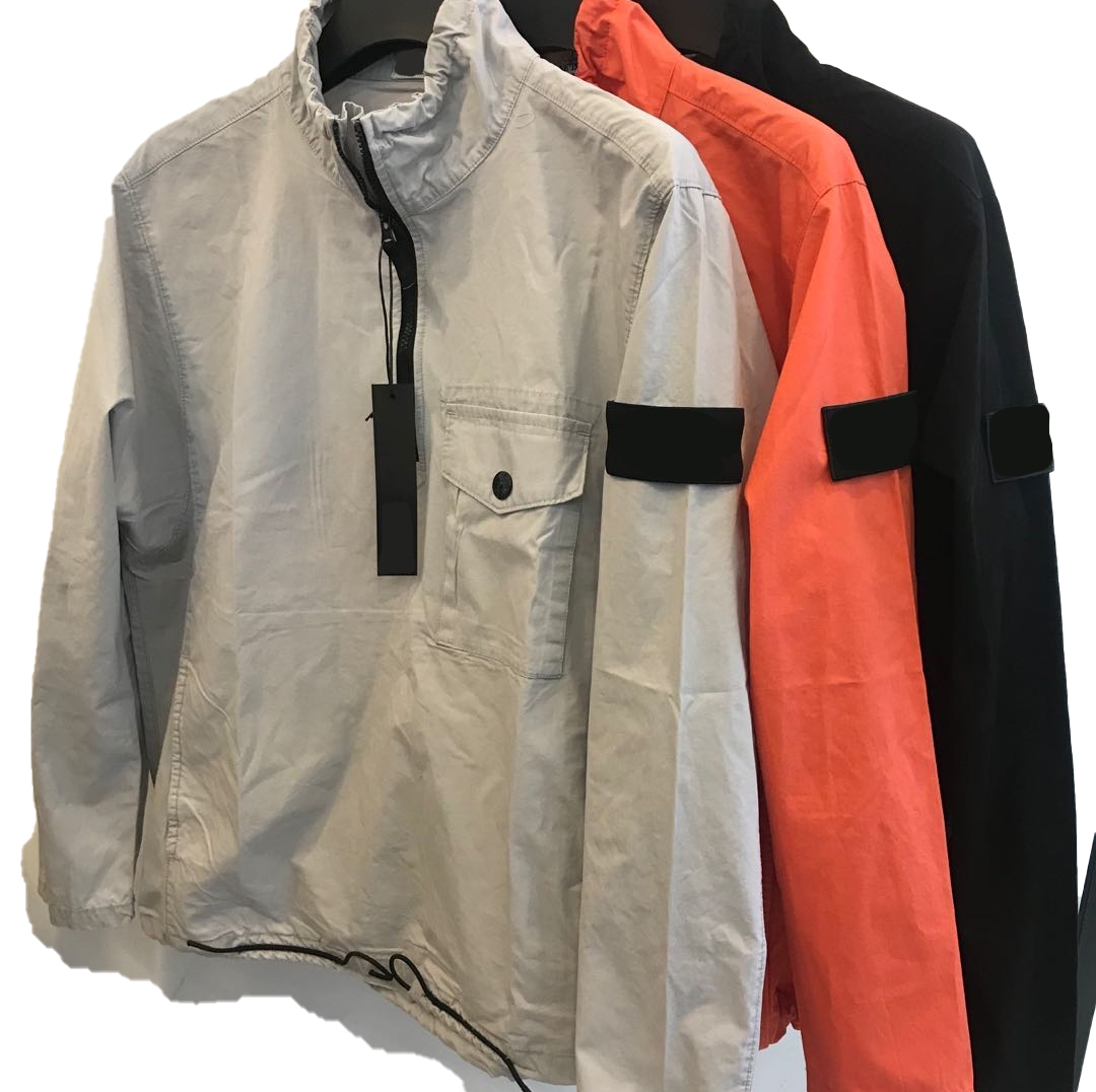 cptoney astone is lan d men's jackets designer zipper embroidery armbands half zipper, Black;brown
cptoney astone is lan d men's jackets designer zipper embroidery armbands half zipper, Black;brown