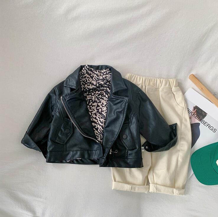 Jackets 2021 Wholesale Girls Boys Pu Leather Coat Autumn Full Sleeve Kids Jacket 1-7 Years WS901, Black
Jackets 2021 Wholesale Girls Boys Pu Leather Coat Autumn Full Sleeve Kids Jacket 1-7 Years WS901, Black