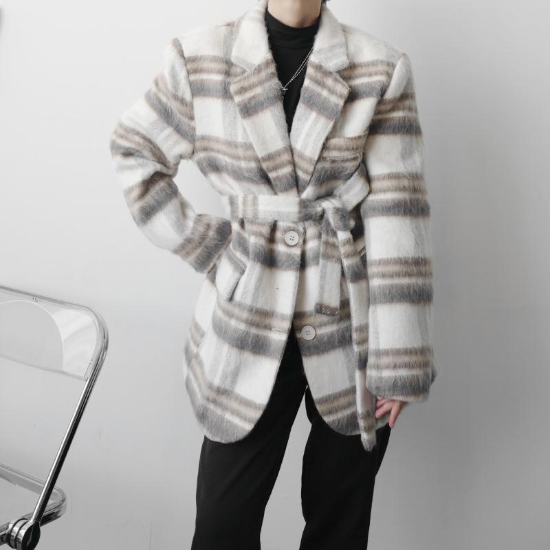 Men's Suits & Blazers Korean Streetwear Fashion Autumn Winter Vintage Plaid Wool Loose Casual Blazer Suit Jacket Thick Coat Man, W2968
Men's Suits & Blazers Korean Streetwear Fashion Autumn Winter Vintage Plaid Wool Loose Casual Blazer Suit Jacket Thick Coat Man, W2968