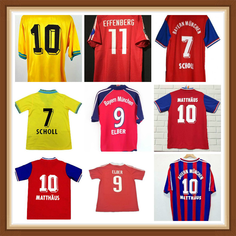 91 93 95 97 98 99 BaYern retro soccer jersey 2000 2001 Matthaus muNich ELBER SCHOLL Top football kit shirt EFFENBERG KLINSMANN Vintage Class, Yellow
91 93 95 97 98 99 BaYern retro soccer jersey 2000 2001 Matthaus muNich ELBER SCHOLL Top football kit shirt EFFENBERG KLINSMANN Vintage Class, Yellow