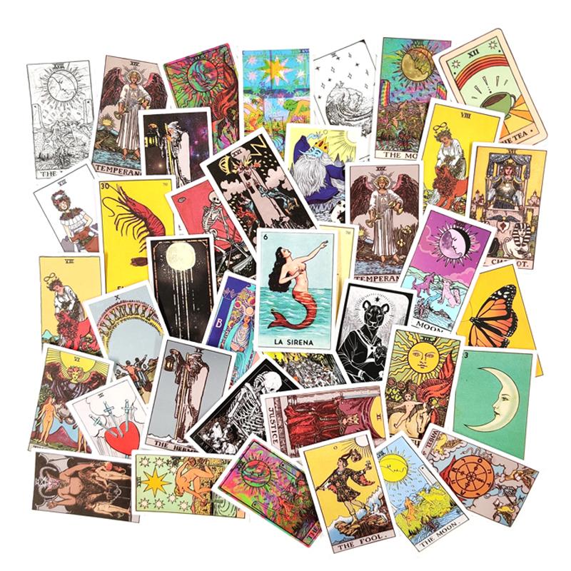 Wall Stickers 60pcs/pack Tarot Graffiti Waterproof For Notebook Motorcycle Skateboard Computer Mobile Phone Cartoon Toy Trunk
Wall Stickers 60pcs/pack Tarot Graffiti Waterproof For Notebook Motorcycle Skateboard Computer Mobile Phone Cartoon Toy Trunk