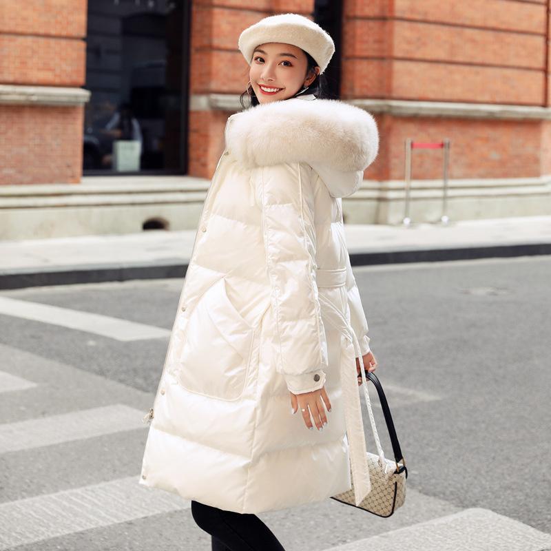 Women' Down & Parkas Bosidon 2021 Winter Jacket Middle And Long Waist Closing Hooded Hair Collar Is Thin Gentle, Black
Women' Down & Parkas Bosidon 2021 Winter Jacket Middle And Long Waist Closing Hooded Hair Collar Is Thin Gentle, Black