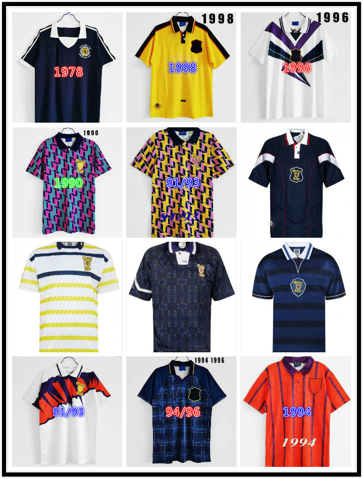 1982 1986 1993 1995 1998 Scotland retro soccer jerseys world cup 93 94 95 96 Dalglish Strachan Miller Souness Hansen George football shirt
1982 1986 1993 1995 1998 Scotland retro soccer jerseys world cup 93 94 95 96 Dalglish Strachan Miller Souness Hansen George football shirt