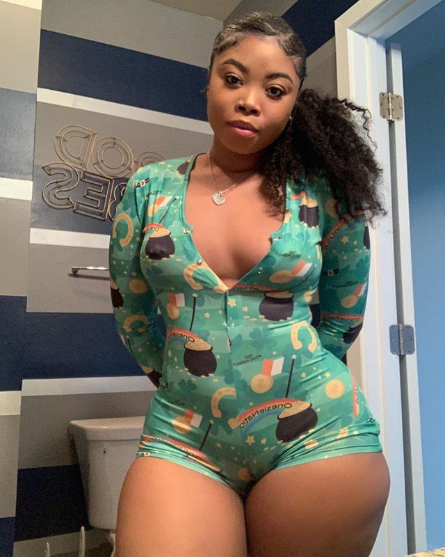 XL-5XL Plus Size Women Clothing Jumpsuits Home Bodysuit Pajama Onesies Fashion Amarson Element Printing Sexy Large Size 822
