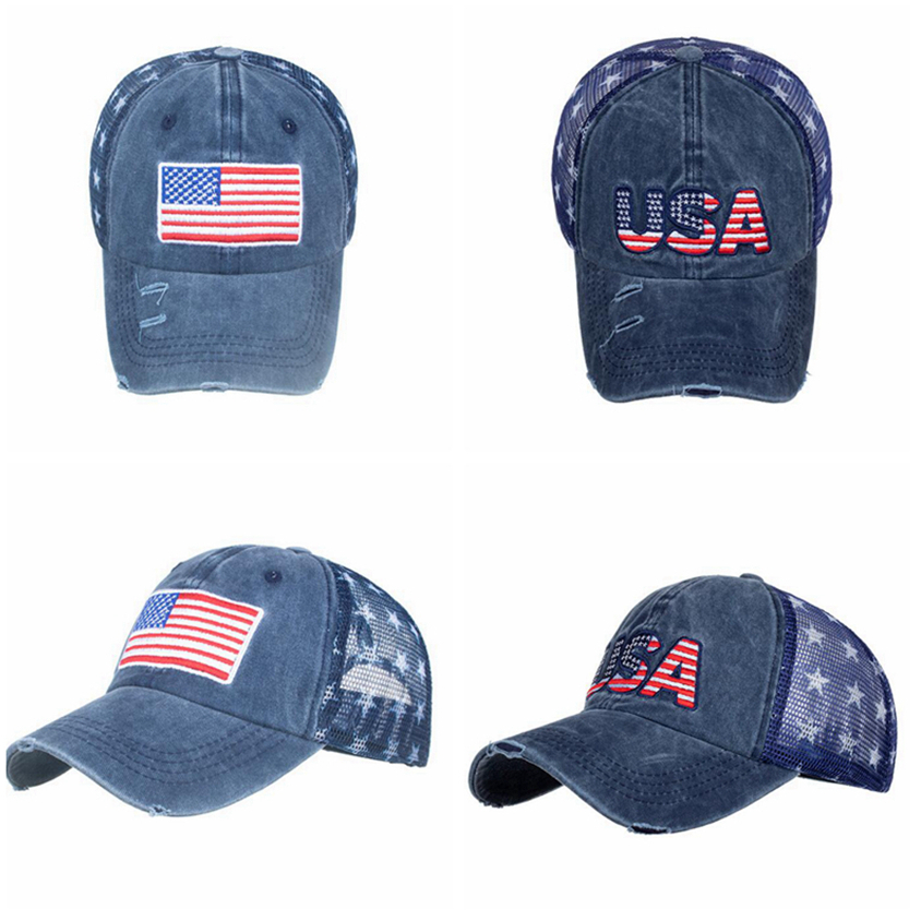 USA Cowboy Hats Trump American Baseball Caps Washed Distressed US Flags Stars Mesh Cap Sunshade Party Hat CYZ3285
USA Cowboy Hats Trump American Baseball Caps Washed Distressed US Flags Stars Mesh Cap Sunshade Party Hat CYZ3285