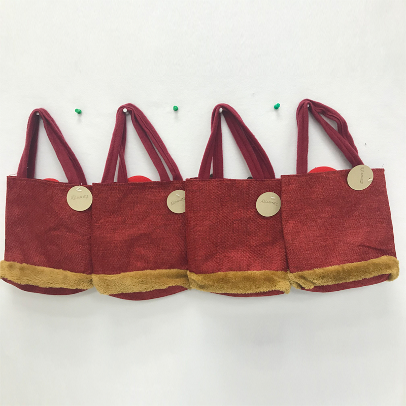 candy bag gift old man snowman deer bear Christmas Decorations Free shipping