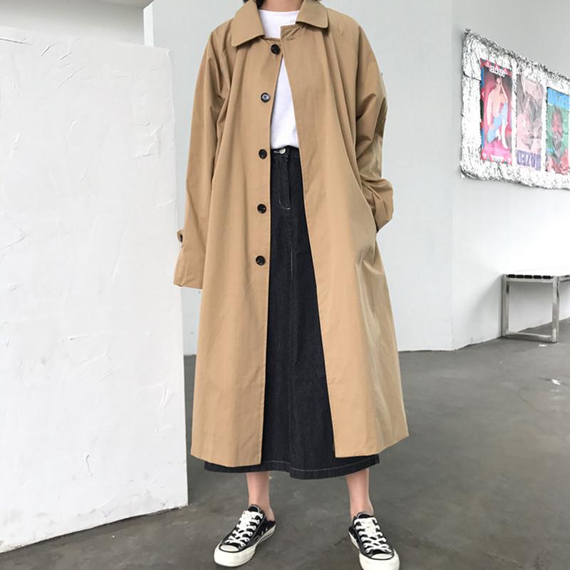 Women's Trench Coats Alien Kitty 2021 Elegant Women Fashion Long Coat Female Solid Khaki Cardigan Straight Windbreaker Manteau Femme Hiver, Tan;black
Women's Trench Coats Alien Kitty 2021 Elegant Women Fashion Long Coat Female Solid Khaki Cardigan Straight Windbreaker Manteau Femme Hiver, Tan;black