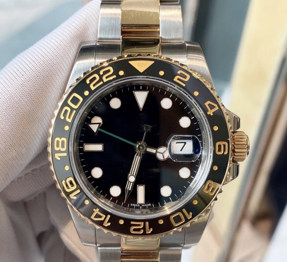 Silver-Gold Men Fashion Spor Wathc Full Stainless Steel Wristwatch Automatic Movement Mechanical Ceramic Bezel Male Luxury Sport Clock Montre Glide Sweep
Silver-Gold Men Fashion Spor Wathc Full Stainless Steel Wristwatch Automatic Movement Mechanical Ceramic Bezel Male Luxury Sport Clock Montre Glide Sweep