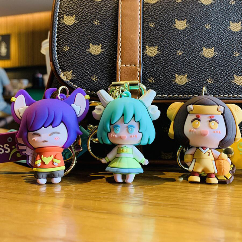 Creative Honor of Kings Cartoon Keychain Key Buckle Handmade Men Women Bags Loves Keychains PVC Character Dolls Pendants Accessories 6 Classic Styles YSK0122-0127
Creative Honor of Kings Cartoon Keychain Key Buckle Handmade Men Women Bags Loves Keychains PVC Character Dolls Pendants Accessories 6 Classic Styles YSK0122-0127