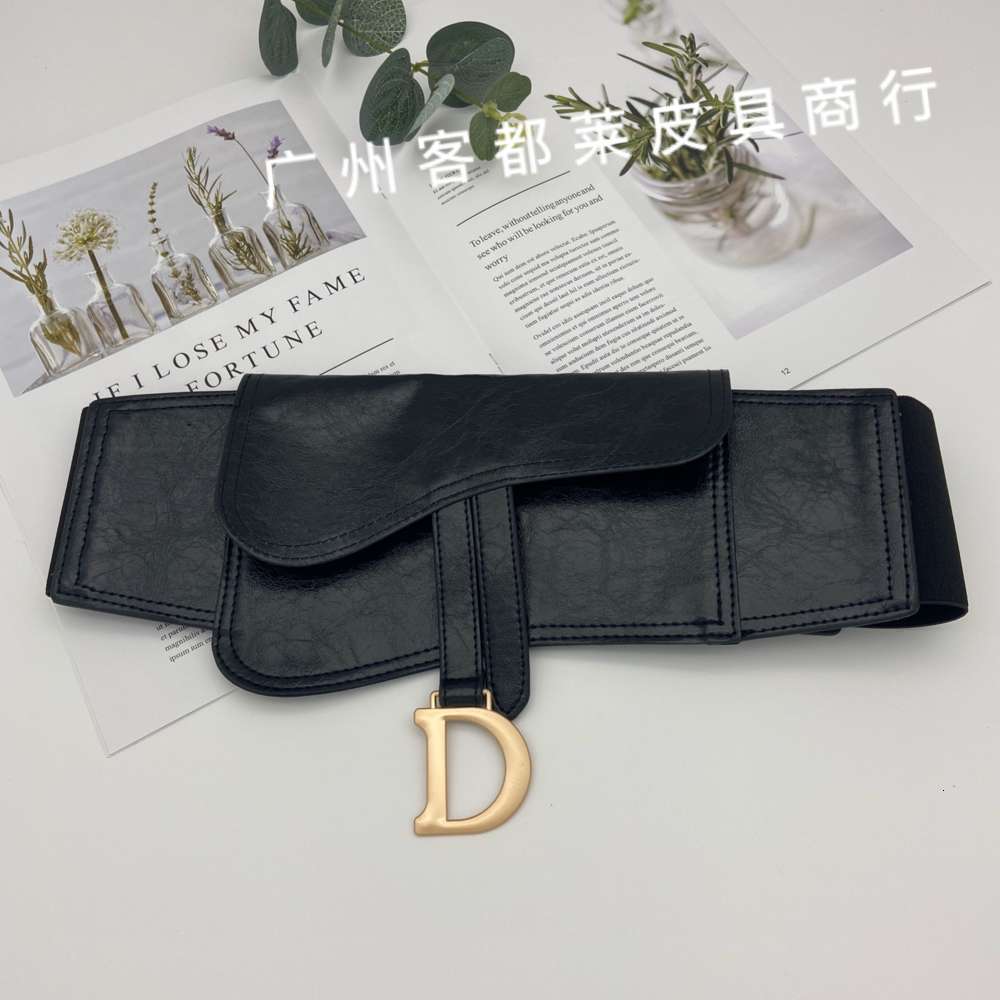 Style Ins Fashion d Buckle Waist Bag Pu Oil Leather Decorative Cover Women's Elastic Belt Black, Black;brown
Style Ins Fashion d Buckle Waist Bag Pu Oil Leather Decorative Cover Women's Elastic Belt Black, Black;brown