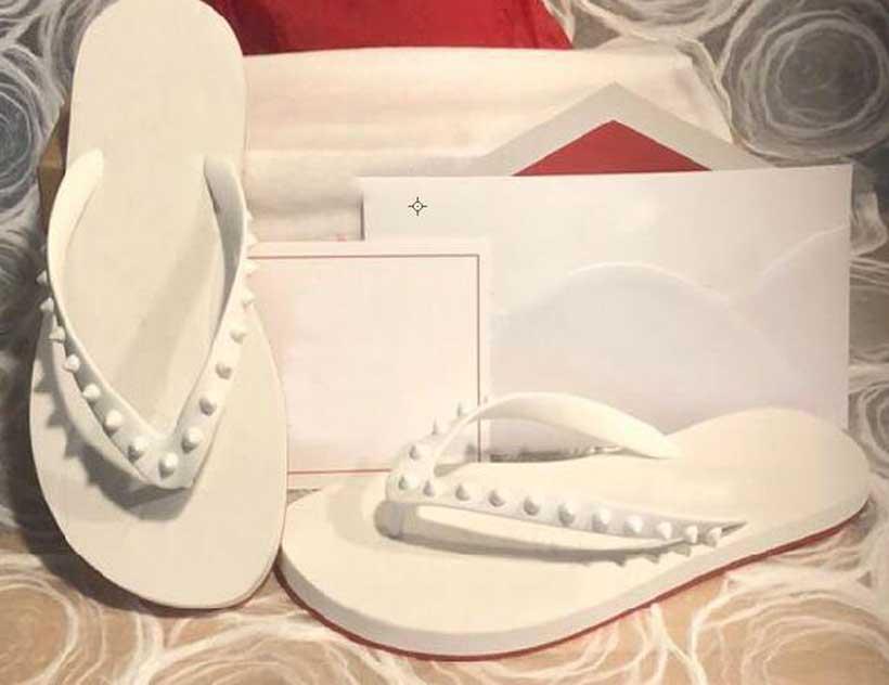 Wholesale Summer Men/women slipper Beach Flats red bottom flip flops spiked leather slippers slides sandal mens Boy's Beachs Sandals Sl, Black
Wholesale Summer Men/women slipper Beach Flats red bottom flip flops spiked leather slippers slides sandal mens Boy's Beachs Sandals Sl, Black