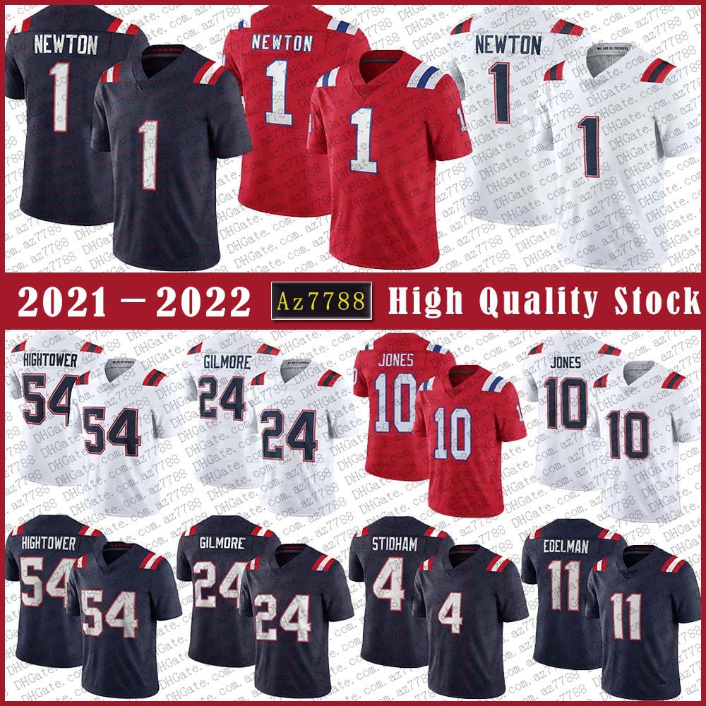 1 Cam Newton 10 Mac Jones New Football Jersey England 54 Donta Hightower 24 Stephon Gilmore 4 Jarrett Stidham 11 Julian Edelman Tom Brady High quality Stitched jerseys, Shown
1 Cam Newton 10 Mac Jones New Football Jersey England 54 Donta Hightower 24 Stephon Gilmore 4 Jarrett Stidham 11 Julian Edelman Tom Brady High quality Stitched jerseys, Shown