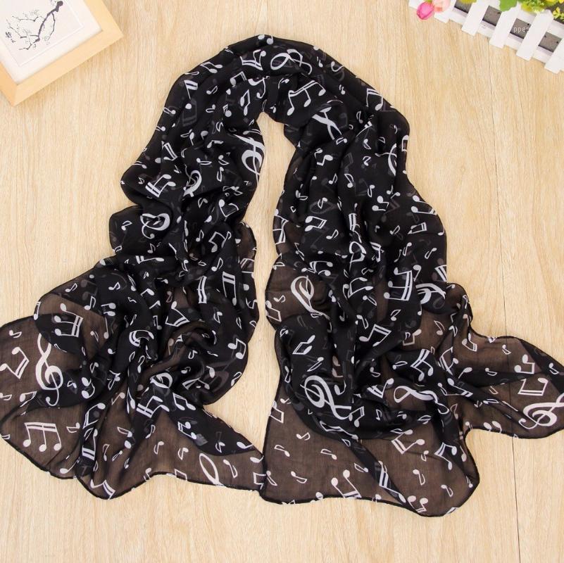 Scarves 1PC Fashion Beautiful Women Lady Musical Note Chiffon Neck Scarf Shawl Muffler High Quality
Scarves 1PC Fashion Beautiful Women Lady Musical Note Chiffon Neck Scarf Shawl Muffler High Quality