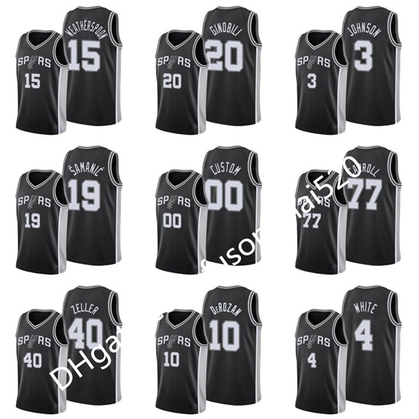 2021 Print Men's Women kids Any player Tyler Zeller DeMar DeRozan Derrick White Manu Ginobili Keldon Johnson Black Custom Basketball Jersey, Black;red
2021 Print Men's Women kids Any player Tyler Zeller DeMar DeRozan Derrick White Manu Ginobili Keldon Johnson Black Custom Basketball Jersey, Black;red
