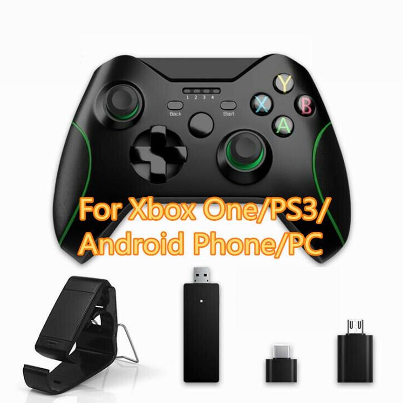 Game Controllers & Joysticks 2.4G Wireless Controller With Clip Gamepad For Computer PC/ One/PS3/Android Smart Phone
Game Controllers & Joysticks 2.4G Wireless Controller With Clip Gamepad For Computer PC/ One/PS3/Android Smart Phone