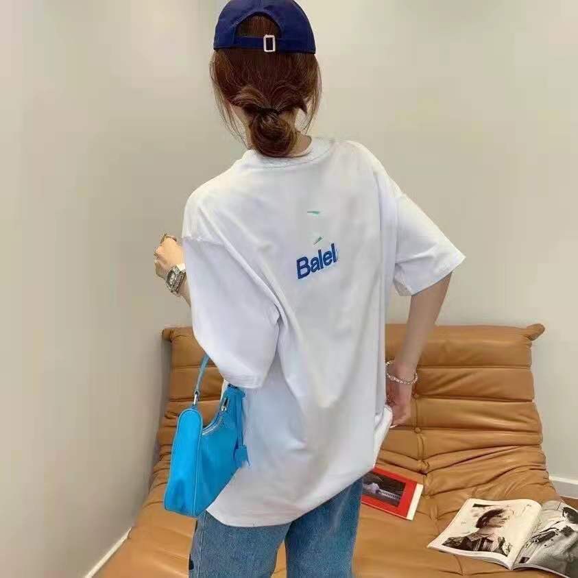 Luxury design Correct version summer Parisian Home 3D embroidery seagull letter short sleeve T-shirt, White
Luxury design Correct version summer Parisian Home 3D embroidery seagull letter short sleeve T-shirt, White
