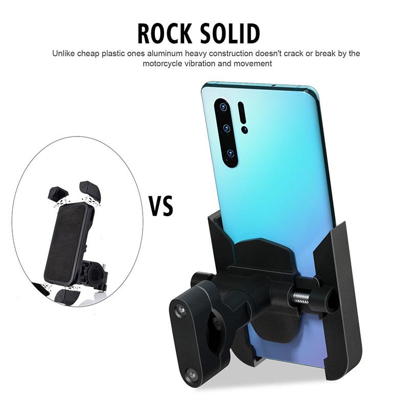 Cell Phone Mounts & Holders Aluminum Alloy Holder For Motorcycle Mobile Cellphone Bike Handlebar Clip Stand GPS Mount Bracket
Cell Phone Mounts & Holders Aluminum Alloy Holder For Motorcycle Mobile Cellphone Bike Handlebar Clip Stand GPS Mount Bracket
