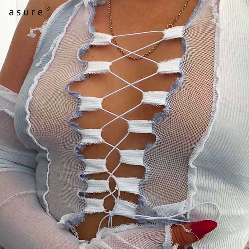 Going Out Crop Tank Tops Women Chest Binder Female Breast Bra Corset Top Tie Up Bandage Sexy Clothes 90s Aesthetic T1737932 210712 - view 5