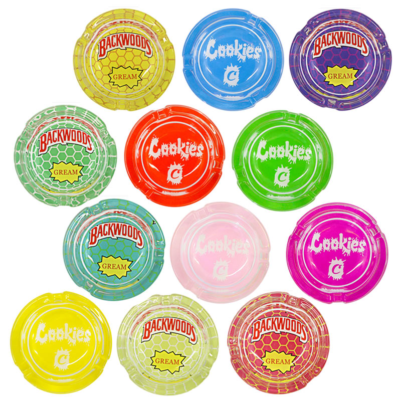 Cookies Backwoods Ashtray Clear Glass Jar Ash Tray Circular Round Bin for Tobacco Cigar Smoking Home Herb DHL
Cookies Backwoods Ashtray Clear Glass Jar Ash Tray Circular Round Bin for Tobacco Cigar Smoking Home Herb DHL