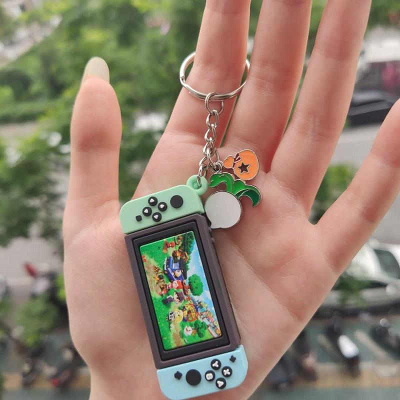 Keychains Switch Game Machine Keyring Animal Crossing Fashion Jewelry Accessories Cute Shaped Pendants Key Chain
Keychains Switch Game Machine Keyring Animal Crossing Fashion Jewelry Accessories Cute Shaped Pendants Key Chain