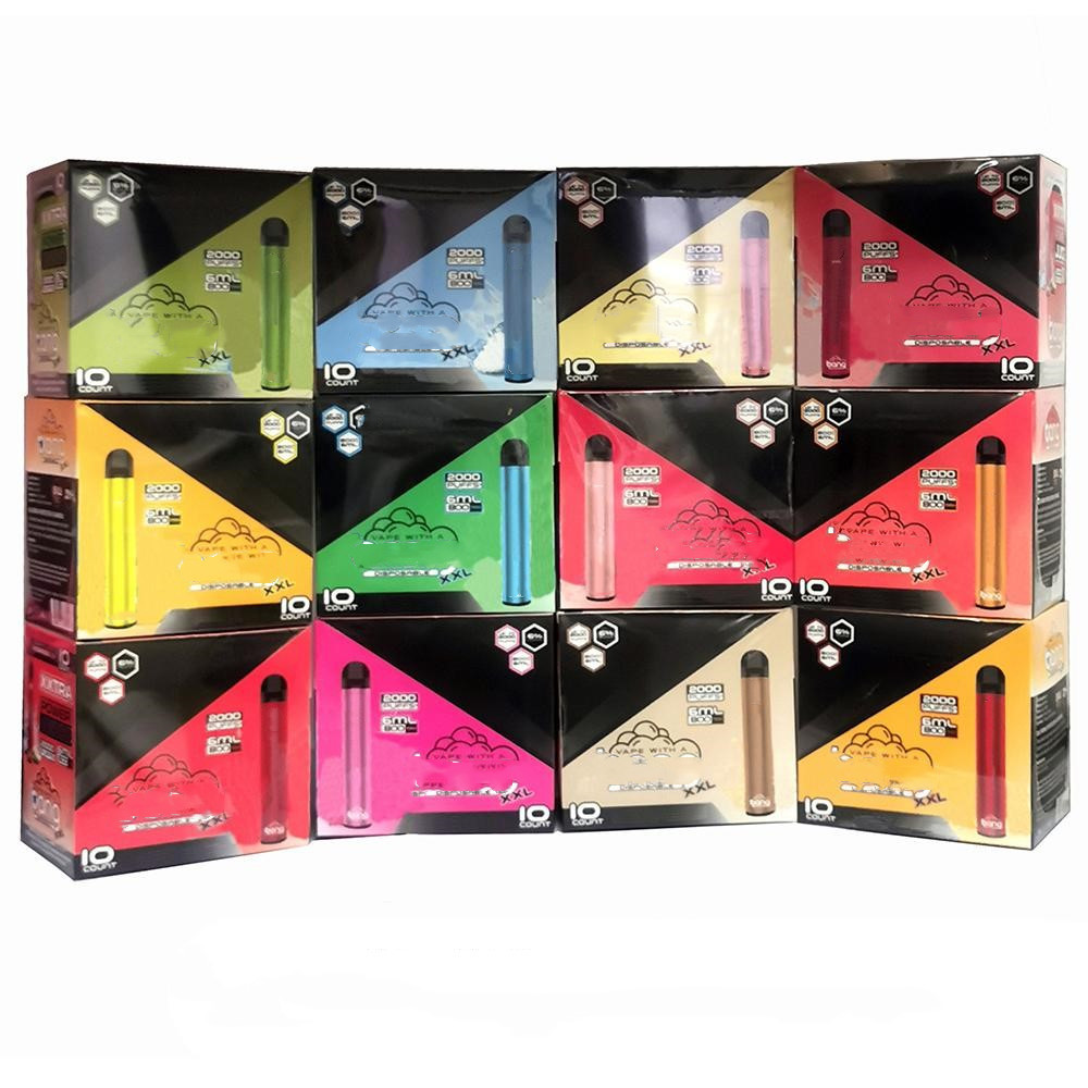 Bang XXL Disposable Vape Pen E Cigarette Device 800mAh Battery Starter Kit 6ml Original Cartridge Pods 2000 Puff Vaporizer
Bang XXL Disposable Vape Pen E Cigarette Device 800mAh Battery Starter Kit 6ml Original Cartridge Pods 2000 Puff Vaporizer
