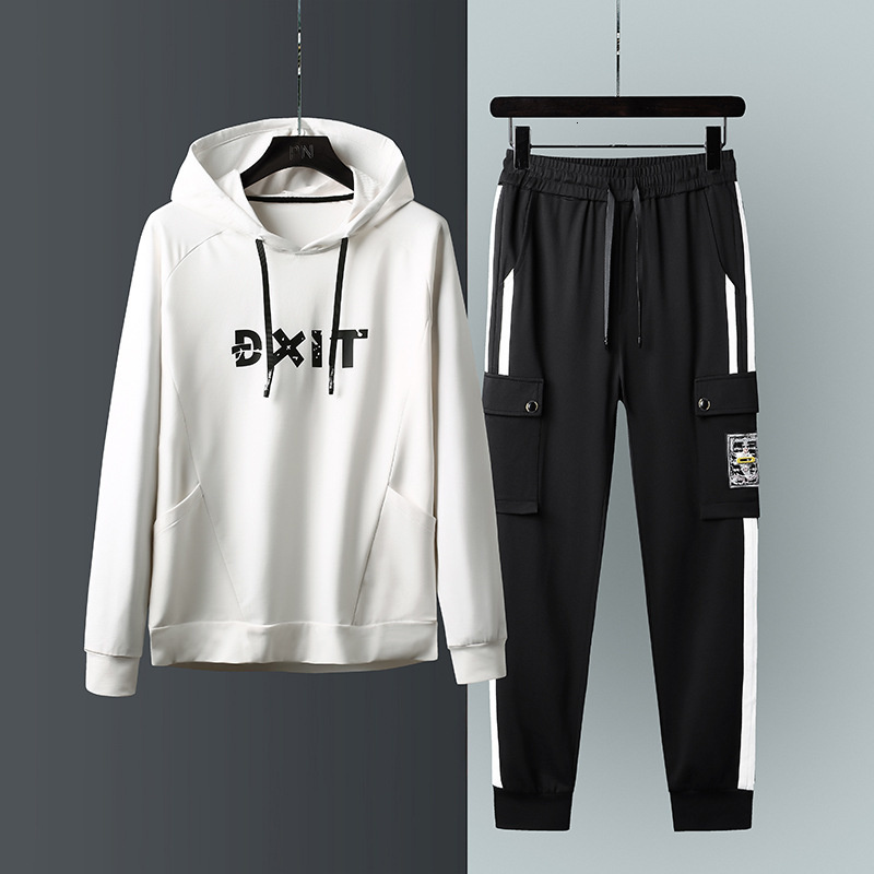 men's tracksuits men's sport coat with a hood, two-piece hooded sweatshirt, fall fashion, 8xg-sized sports wear wz68, Gray
men's tracksuits men's sport coat with a hood, two-piece hooded sweatshirt, fall fashion, 8xg-sized sports wear wz68, Gray