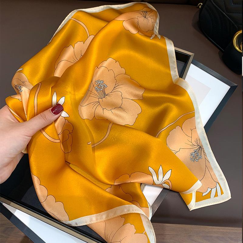 Scarves Fashion Silk Hair Scarf Women Handkerchief Square Bandana Small 100% Pure 2022 Shawls Wraps Foulard, Blue;gray
Scarves Fashion Silk Hair Scarf Women Handkerchief Square Bandana Small 100% Pure 2022 Shawls Wraps Foulard, Blue;gray