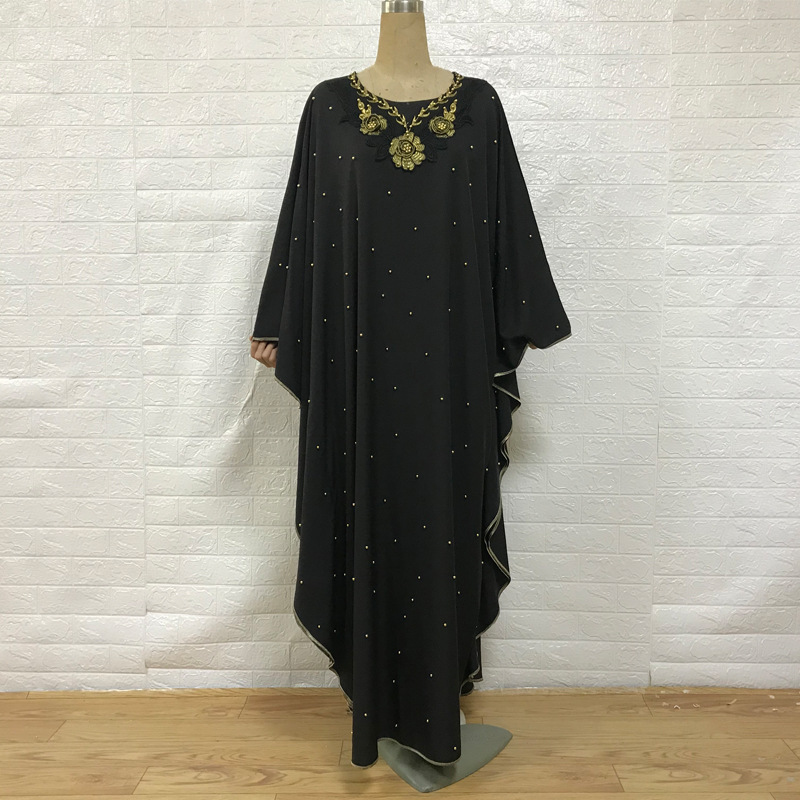 

Eid Muslim Abaya Dress Women Moroccan Kaftan Ramadan Islamic Dubai Prayer Garment Caftan Embroidery Turkey Long Robe Abayas
