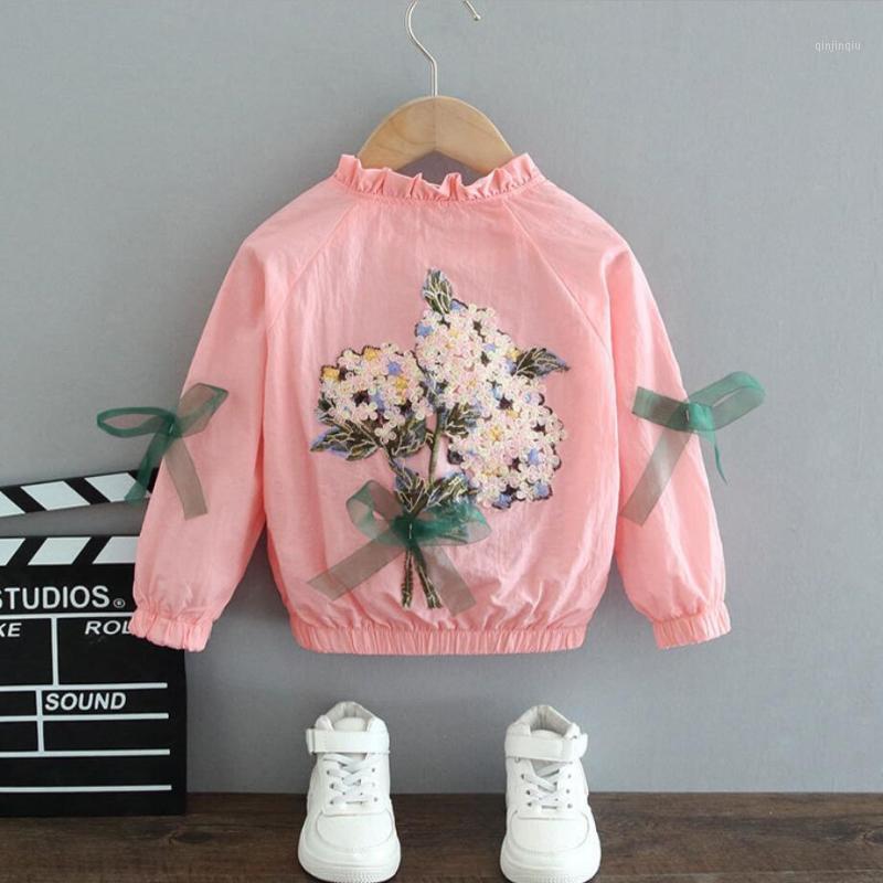 Jackets Girls Jacket Autumn Children's Long Sleeve Zipper Windbreaker Kids Flower Baseball Clothes For 2-12 Years, Blue;gray
Jackets Girls Jacket Autumn Children's Long Sleeve Zipper Windbreaker Kids Flower Baseball Clothes For 2-12 Years, Blue;gray
