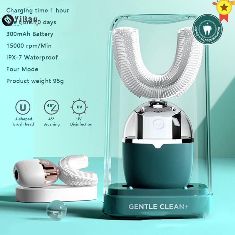 Smart Electric Toothbrush 360 Degrees Intelligent Automatic Sonic Xaomi U Shape Tooth Brush Whitening Massage USB Charging Base
Smart Electric Toothbrush 360 Degrees Intelligent Automatic Sonic Xaomi U Shape Tooth Brush Whitening Massage USB Charging Base