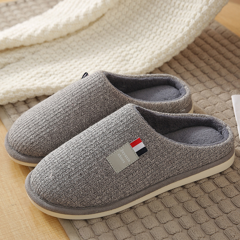 Unisex Concise Solid Home Slippers Soft Cozy Plush Women Shoes Men Winter Slippers Warm Anti-skid House Slippers for Couples, Grey
Unisex Concise Solid Home Slippers Soft Cozy Plush Women Shoes Men Winter Slippers Warm Anti-skid House Slippers for Couples, Grey