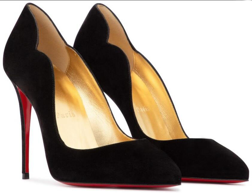 21s Women wedding dress shoes red bottom high heels Hot-Chick Suede Stud Reds Sole Pumps black suedes leather sexy lady pump tip 100mm high-quality EU35-43, 12
21s Women wedding dress shoes red bottom high heels Hot-Chick Suede Stud Reds Sole Pumps black suedes leather sexy lady pump tip 100mm high-quality EU35-43, 12