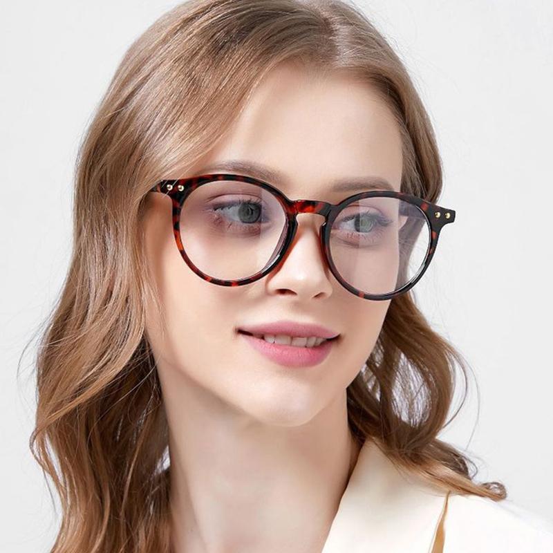 Sunglasses Retro Finished Myopia Glasses Women Men's Transparent Prescription Computer Round Frame Leopard Print
Sunglasses Retro Finished Myopia Glasses Women Men's Transparent Prescription Computer Round Frame Leopard Print