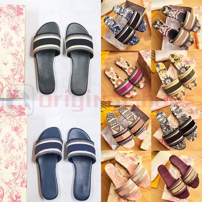 2021 Womens Slippers Fashion Paris Designers Slides Pink Low Heels Flats Summer Rubber Sandals Heatshoes Floral Brocade Loafers Flip Flops Striped With Box, 2- black volt
2021 Womens Slippers Fashion Paris Designers Slides Pink Low Heels Flats Summer Rubber Sandals Heatshoes Floral Brocade Loafers Flip Flops Striped With Box, 2- black volt