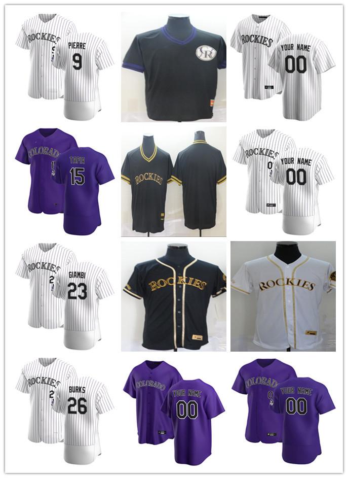 Men Women Youth 15 Raimel Tapia 26 Ellis Burks 23 Jason Giambi 9 Juan Pierre Custom Baseball Jersey Blank purple white, Blue;black
Men Women Youth 15 Raimel Tapia 26 Ellis Burks 23 Jason Giambi 9 Juan Pierre Custom Baseball Jersey Blank purple white, Blue;black