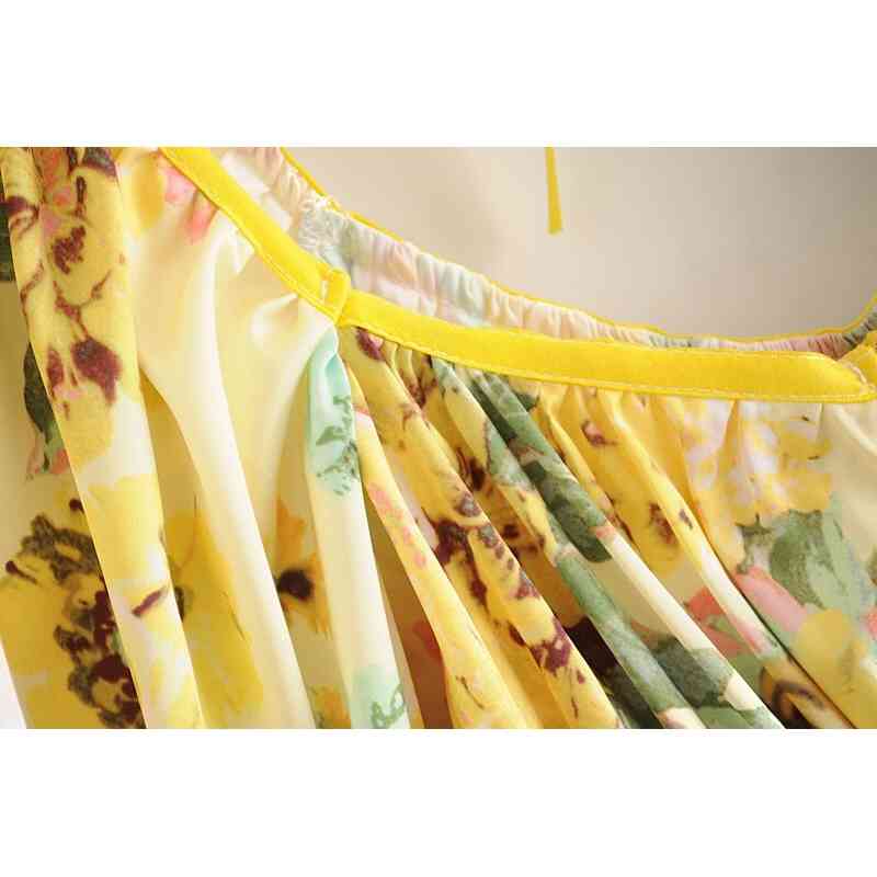 Summer Retro Lacing up Ribbon wood ears Square Collar Short Dress White Puff Sleeve Women Elastic Ruched Holiday Dresses 210429