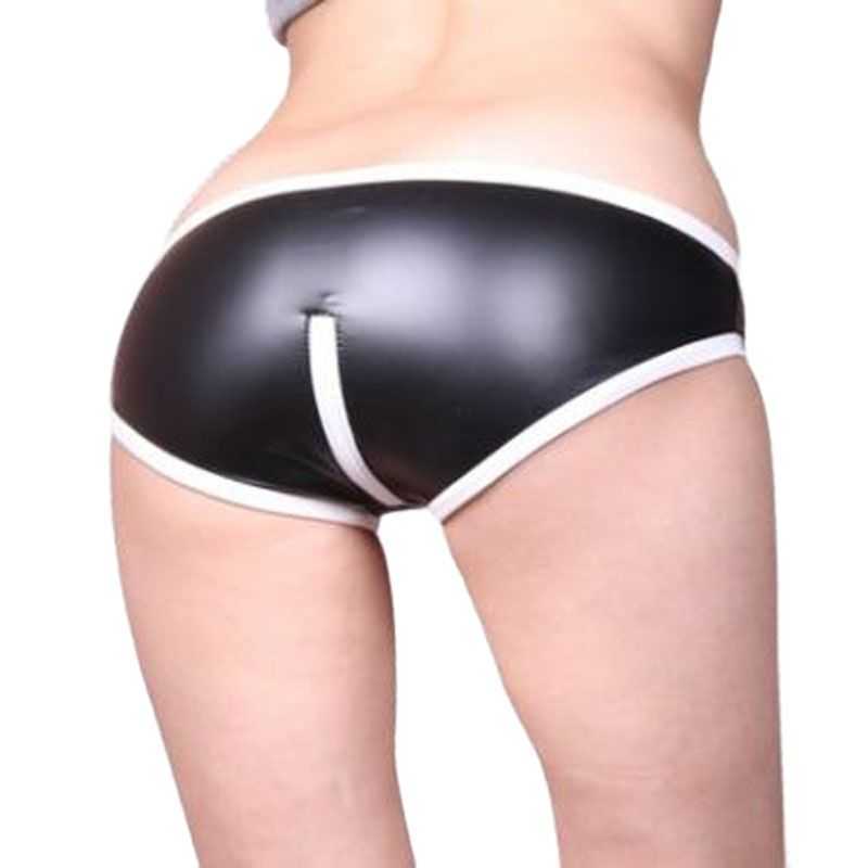 Women Bikini Sexy Booty Shorts Zipper Open Crotch Oil Faux Latex PU Leather Micro Mini Short Bermuda Feminina Clubwear Panties X0715, Oil matt red
Women Bikini Sexy Booty Shorts Zipper Open Crotch Oil Faux Latex PU Leather Micro Mini Short Bermuda Feminina Clubwear Panties X0715, Oil matt red
