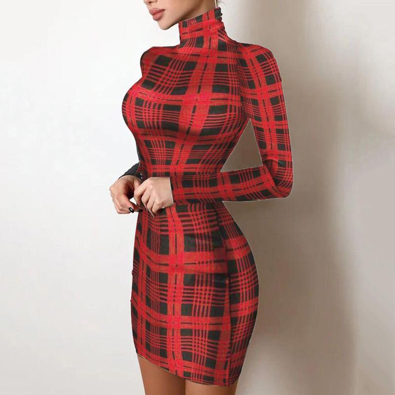 Casual Dresses Harajuku Plaid Printing Dress Women's Autumn Turtleneck Long Sleeve Party Sheath Vintage Bag Hip Mini Vestidos 2022, Black;gray
Casual Dresses Harajuku Plaid Printing Dress Women's Autumn Turtleneck Long Sleeve Party Sheath Vintage Bag Hip Mini Vestidos 2022, Black;gray