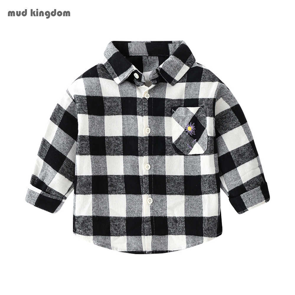 Mudkingdom Boys Plaid Shirts Long Sleeve Autumn Winter Button Down Daisy Flower Causal Lapel Kids Clothes Children Tops 210615, Yellow
Mudkingdom Boys Plaid Shirts Long Sleeve Autumn Winter Button Down Daisy Flower Causal Lapel Kids Clothes Children Tops 210615, Yellow