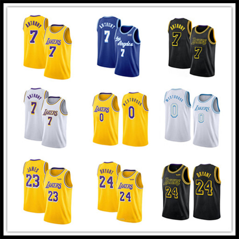 Carmelo 7 Anthony LosAngelesLakersRussell 0 Westbrook Jersey 23 James Bryant Jerseys Basketball top, Black;red
Carmelo 7 Anthony LosAngelesLakersRussell 0 Westbrook Jersey 23 James Bryant Jerseys Basketball top, Black;red