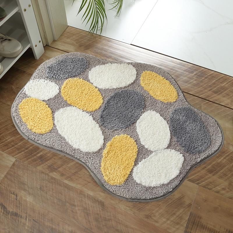 Carpets Cobblestone Entrance Door Mat Kitchen Bathroom Non-slip Carpet Absorbent Microfiber Shaggy Pad For Welcome Mats Home Style
Carpets Cobblestone Entrance Door Mat Kitchen Bathroom Non-slip Carpet Absorbent Microfiber Shaggy Pad For Welcome Mats Home Style