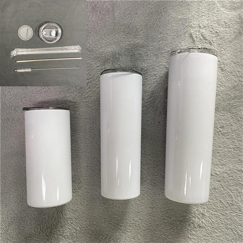 20oz Sublimation Straight Tumbler Blanks 15-30 oz Stainless Steels Car Cups Tumblers Travel Mugs with Steel Straw Insulated Water Bottle in Bulk, White & sublimation coated
20oz Sublimation Straight Tumbler Blanks 15-30 oz Stainless Steels Car Cups Tumblers Travel Mugs with Steel Straw Insulated Water Bottle in Bulk, White & sublimation coated